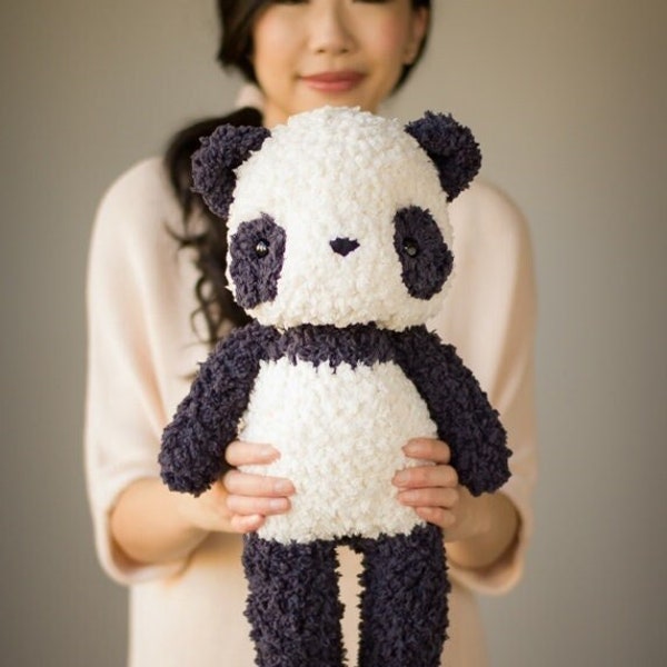 Fleece Panda Crochet Pattern