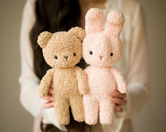 Boucle Bear & Bunny Crochet Patterns