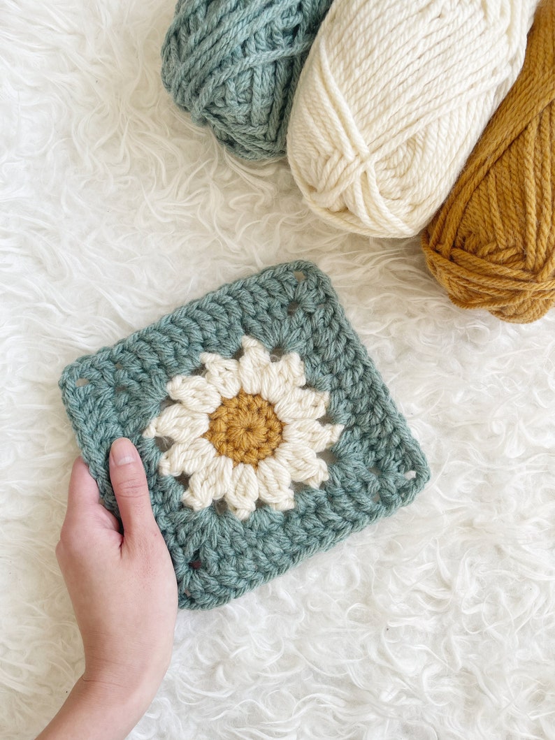 Cozy Days Daisy Blanket Crochet Pattern image 9