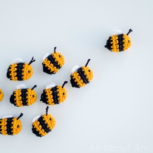 Amigurumi Bees Crochet Pattern: Bumble & Queen Bee image 3