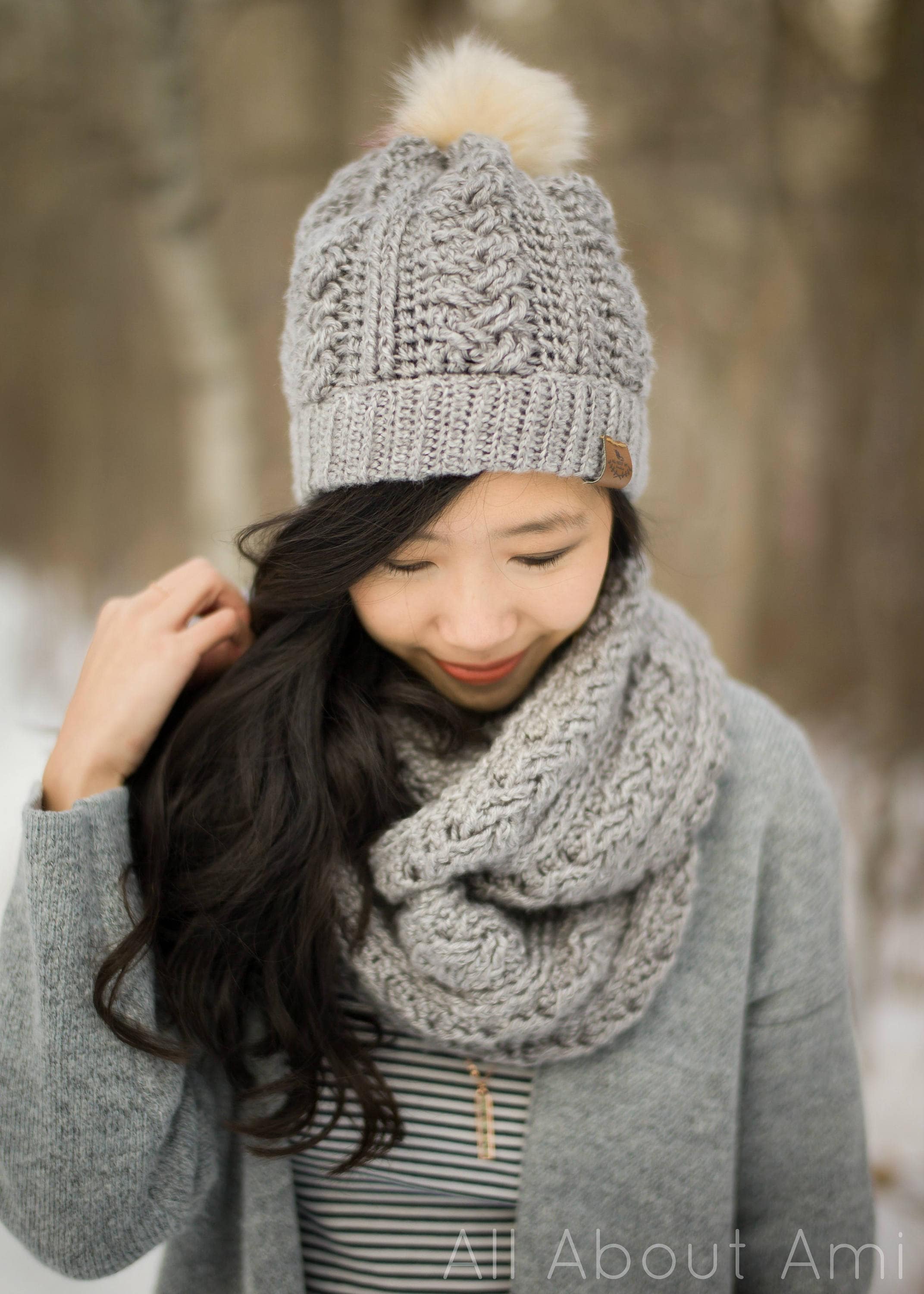 39 Hipster Slouchy Beanie Crochet Patterns for Stylish DIY Hats 28 Braided Cabled Cowl & Slouchy Beanie Crochet Patterns