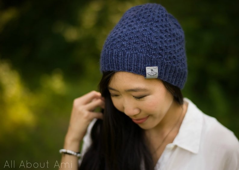 The Dotty Beanie & Duo-Color Dotty Beanie Knit Patterns image 5