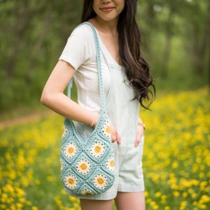 Summer Days Daisy Bag Crochet Pattern image 6