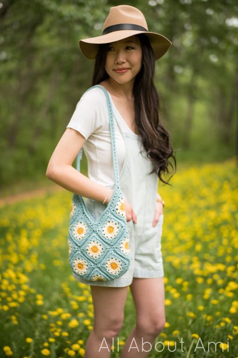 Summer Days Daisy Bag Crochet Pattern image 6