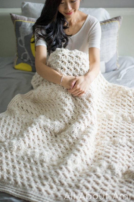 Extreme Knitted Blanket - All About Ami