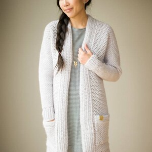 Granite Cardigan Crochet Pattern image 5