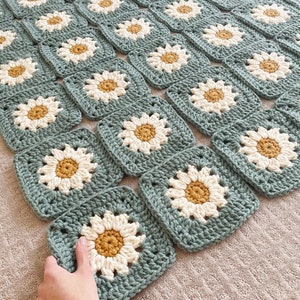 Cozy Days Daisy Blanket Crochet Pattern image 8