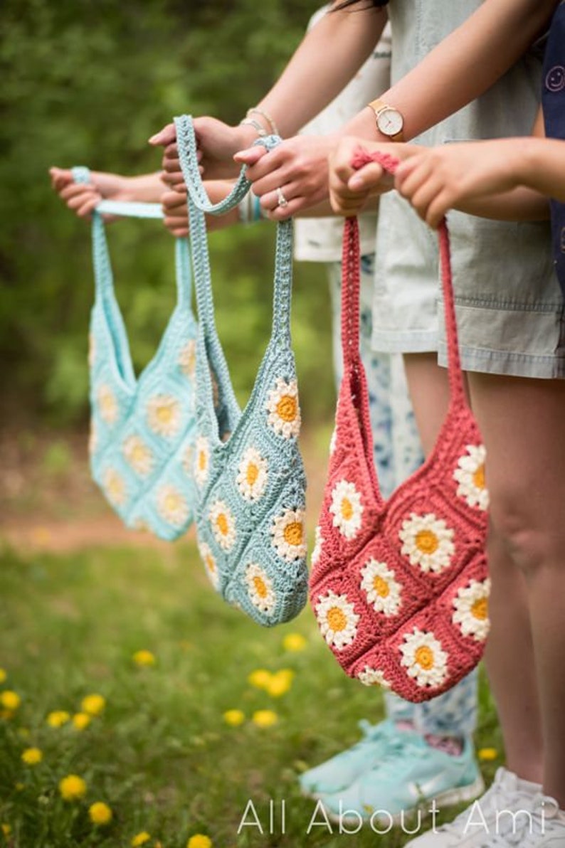 Summer Days Daisy Bag Crochet Pattern image 7