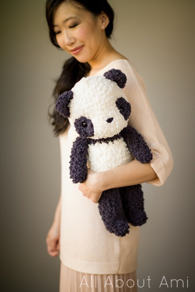 Fleece Panda Crochet Pattern image 3