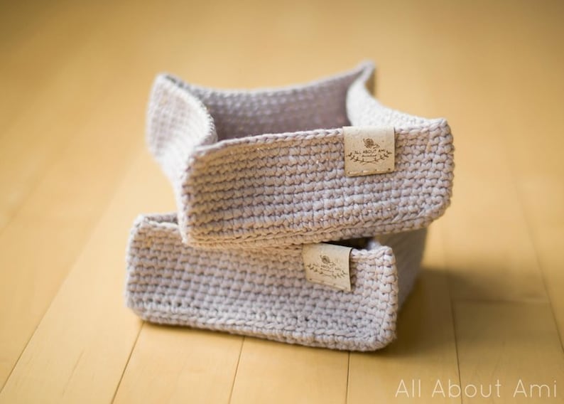 Carry-All Trays Crochet Pattern image 10