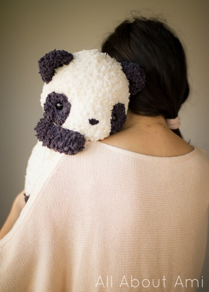 Fleece Panda Crochet Pattern image 4