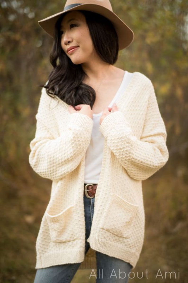 Light Dotty Cardigan Knit Pattern image 3