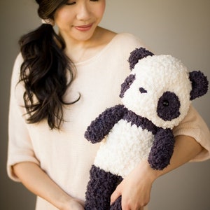 Fleece Panda Crochet Pattern image 2