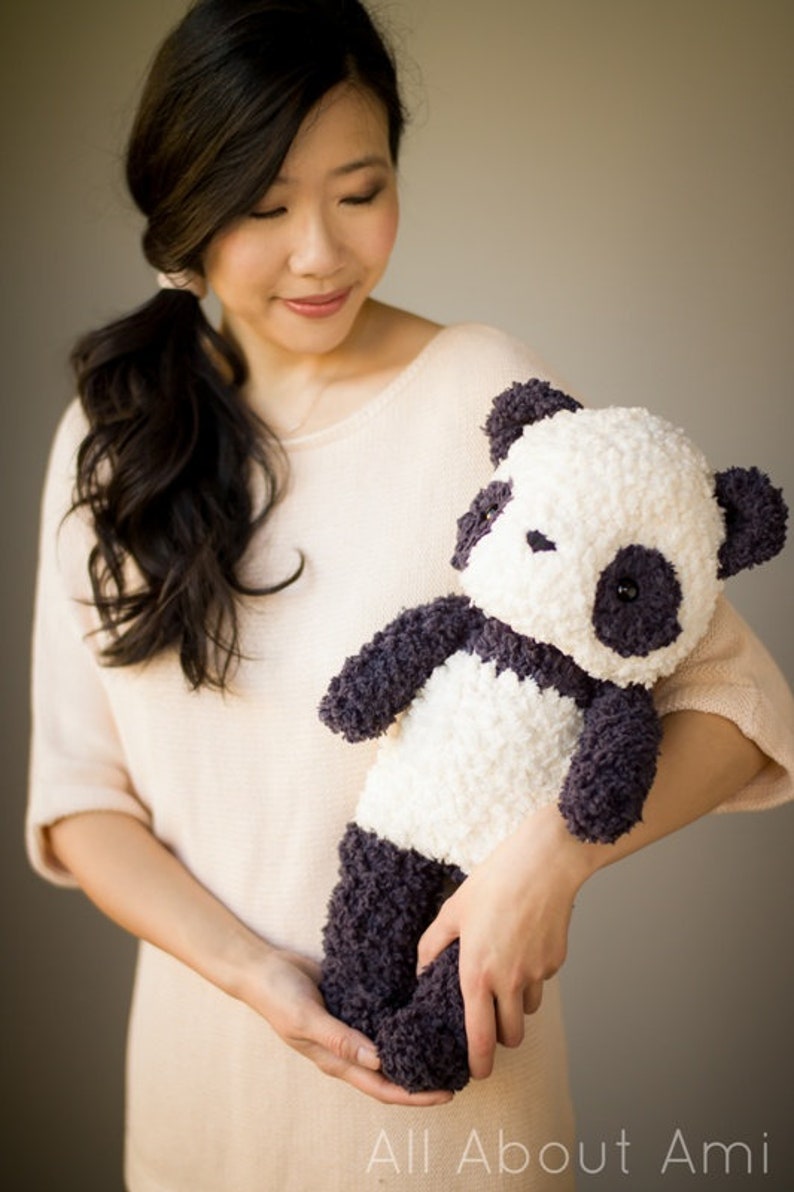Fleece Panda Crochet Pattern image 2