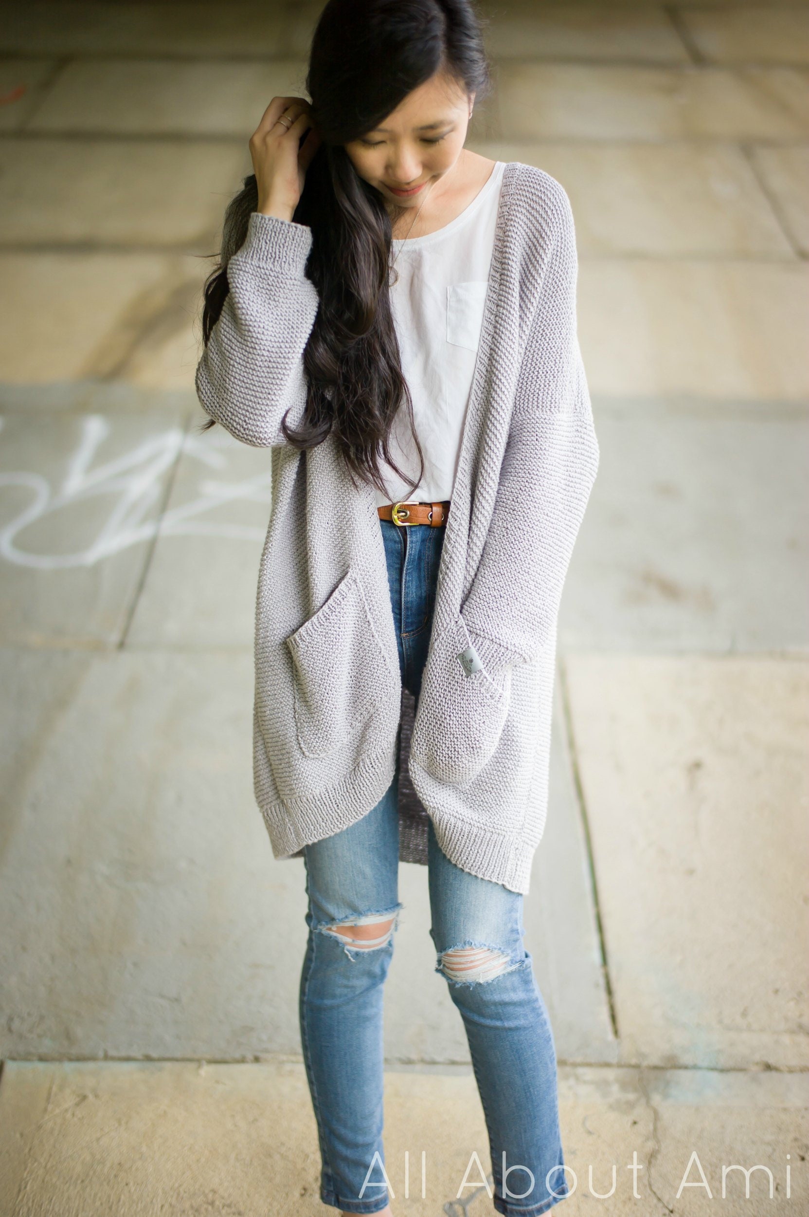 Uptown Cardigan Knit Pattern - Etsy 