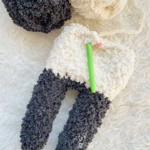 Fleece Panda Crochet Pattern image 5