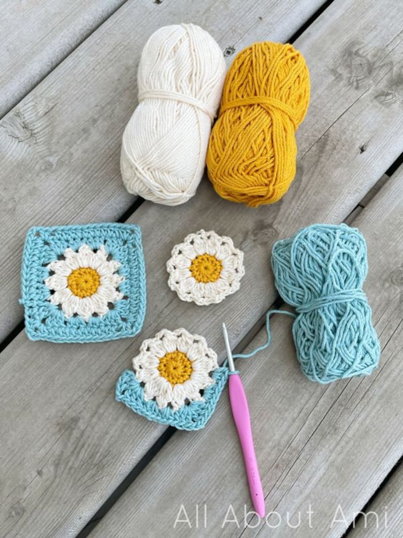 Summer Days Daisy Bag Crochet Pattern image 8