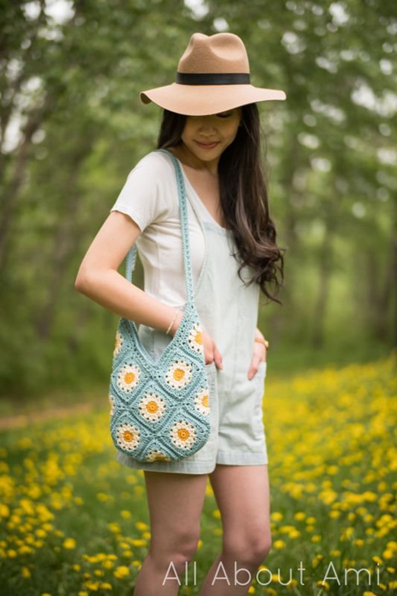 Summer Days Daisy Bag Crochet Pattern image 4