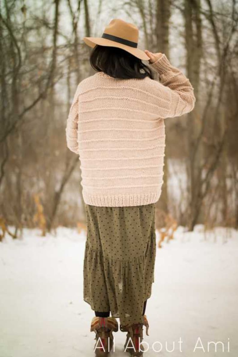 Ridgeline Cardigan Knit Pattern image 4