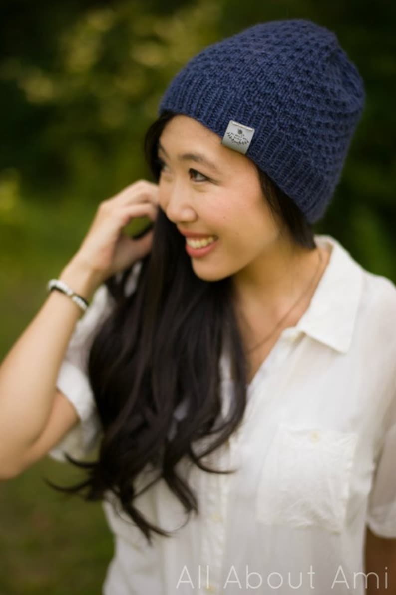 The Dotty Beanie & Duo-Color Dotty Beanie Knit Patterns image 6