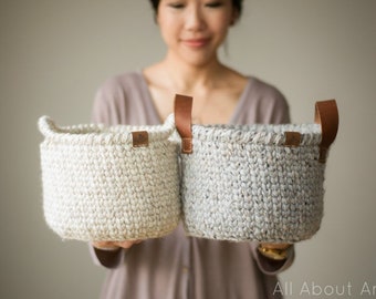 Waistcoat Basket Crochet Pattern