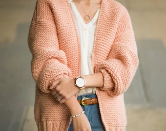 Downtown Cardigan Knit Pattern