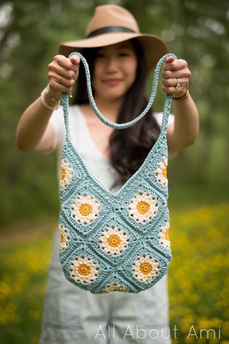 Summer Days Daisy Bag Crochet Pattern image 3