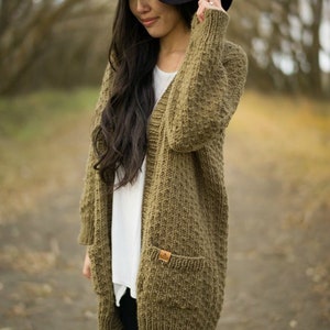 Dotty Cardigan Knit Pattern - Etsy