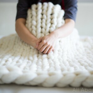 Extreme Knitted Blanket Pattern image 3