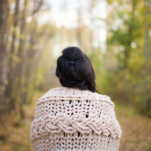 Chunky Braided Cabled Blanket Crochet Pattern image 5