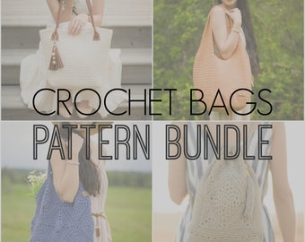 Crochet Bags PATTERN BUNDLE