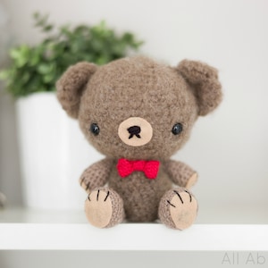 Valentine Teddy Crochet Pattern