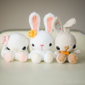 Spring Bunnies Crochet Pattern image 1