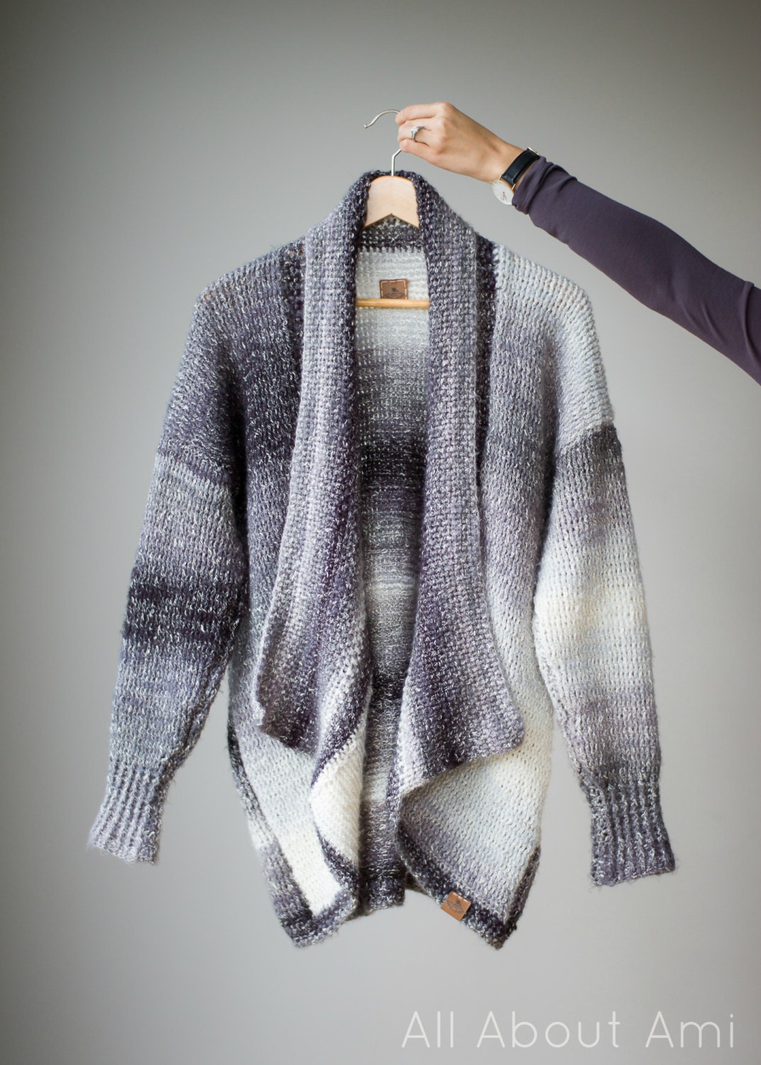 The Cascade Cardigan Crochet Pattern - Etsy The Cascade Cardigan Crochet Pattern - Etsy