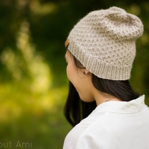 The Dotty Beanie & Duo-Color Dotty Beanie Knit Patterns image 3