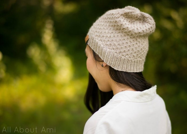 The Dotty Beanie & Duo-Color Dotty Beanie Knit Patterns image 3