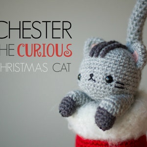 Chester the Christmas Cat Crochet Pattern image 5