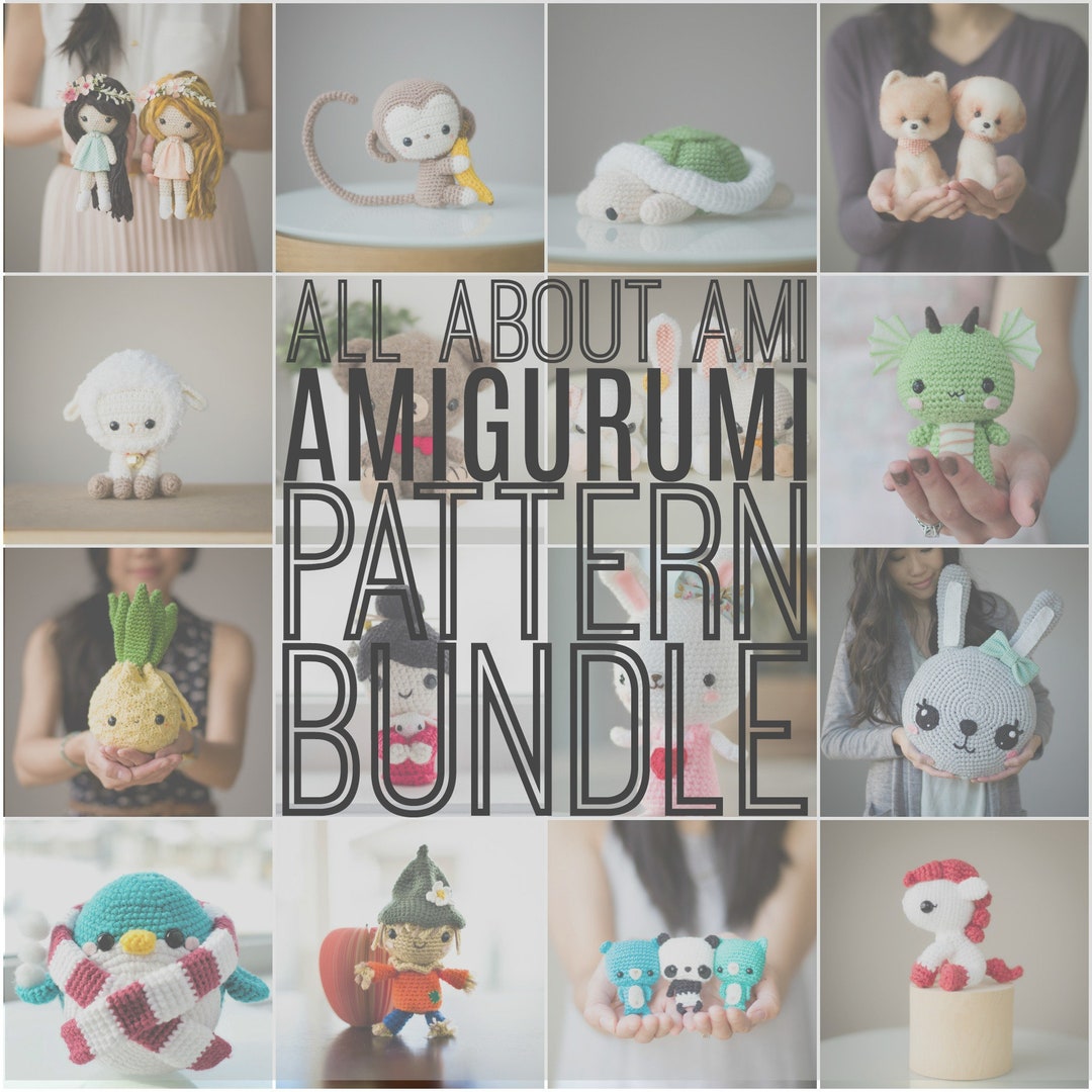 All About Ami Amigurumi PATTERN BUNDLE - Etsy