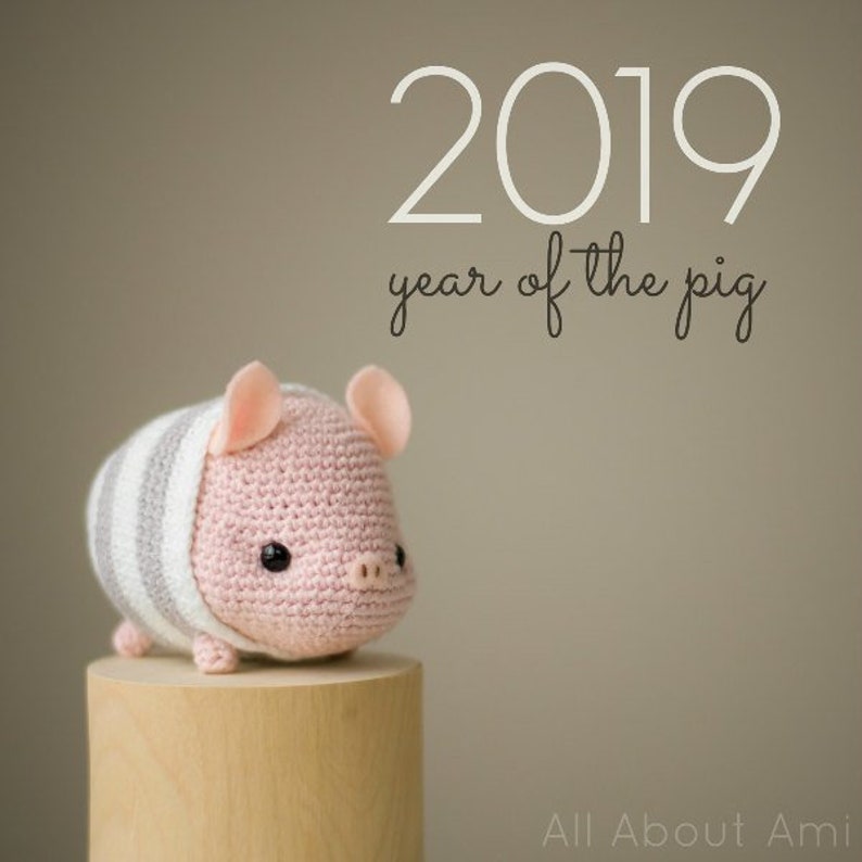 Chinese New Year Pig Crochet Pattern image 4