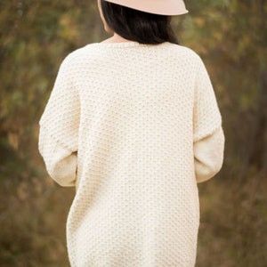 Light Dotty Cardigan Knit Pattern image 5