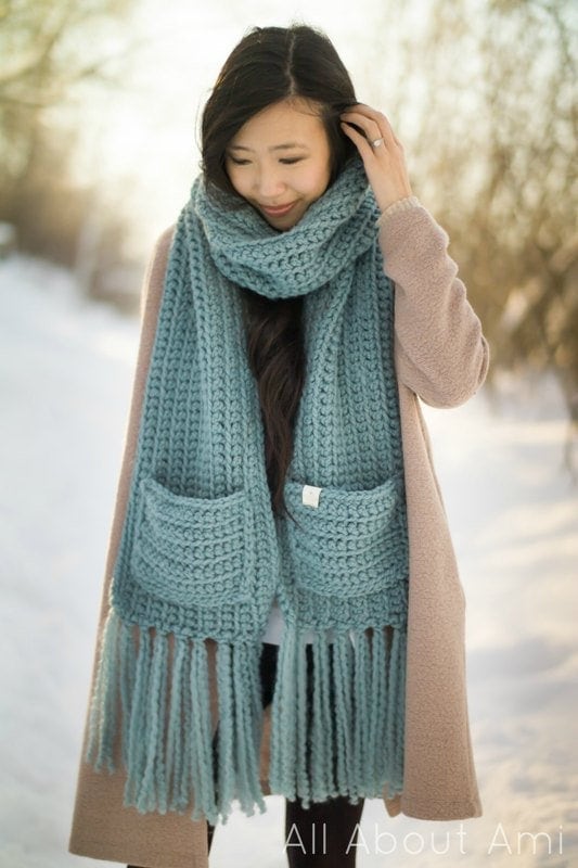 The Willow Scarf Crochet Pattern - Etsy Canada
