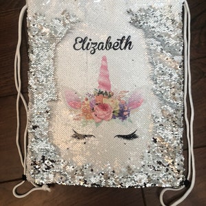 Sequin backpack