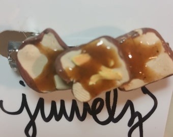 French toast hair clip- FTPC1