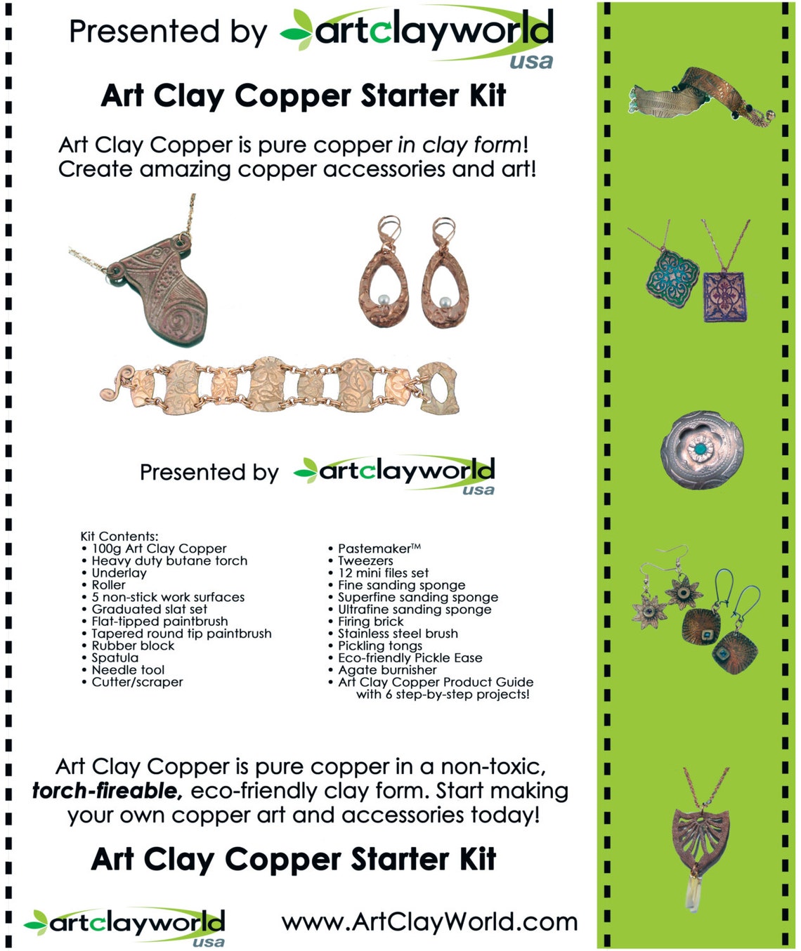 Art Clay Copper Starter Kit Etsy