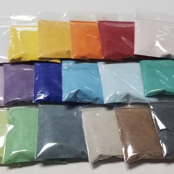 Complete Opaque Enamel Assortment, 16 colors