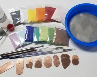 Basic Enameling on Copper Kit
