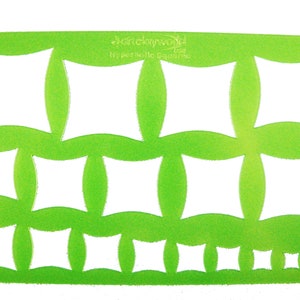 flexiShape Hyperbolic Squares Template
