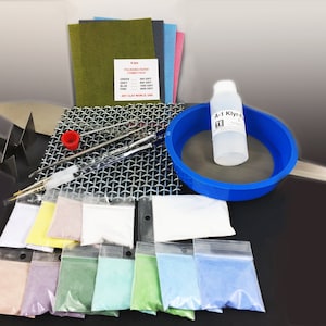 Deluxe Enameling on Metal Clay Kit