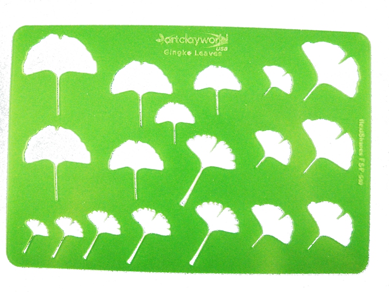 Flexishape Gingko Leaves Template - Etsy