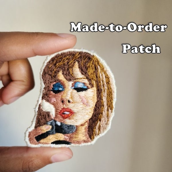 Hand Embroidered Patches Etsy